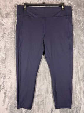 NWOT Lululemon Navy Blue Leggings Size 18